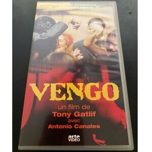 2000 Vengo French VHS, Clamshell Version, Venice Film Festival, US Shipper